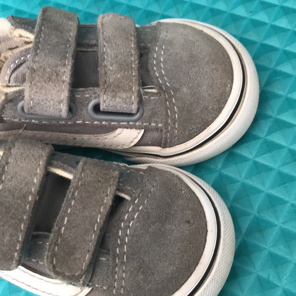 VANS Old Skool Baby Boy Doble Strap Suede Upper Shoes | 5 - Picture 6 of 11